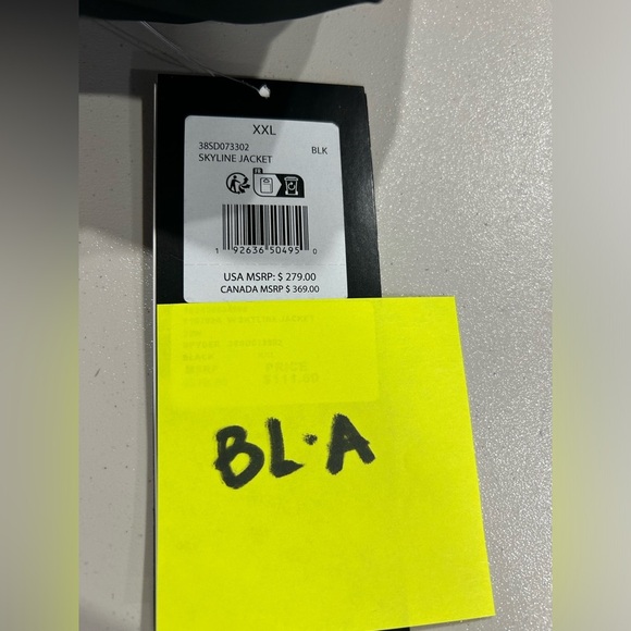 Spyder Women's XXL Skyline Insulated Snow Jacket Black Ski Snowboard NWT - Picture 8 of 8